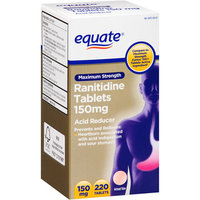 Equate Maximum Strength Acid Reducer Ranitidine Tablets