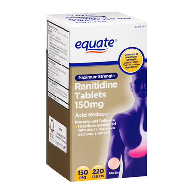 Equate Maximum Strength Acid Reducer Ranitidine Tablets