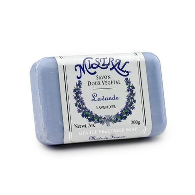Mistral Shea Butter Soap, Lavender, 7-Ounce Bar