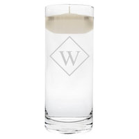 Cathy's Concepts Diamond Initial Floating Unity Candle W