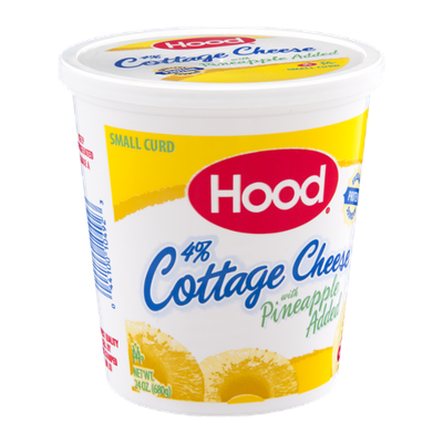 Hood 4% Cottage Cheese with Pineapple Added