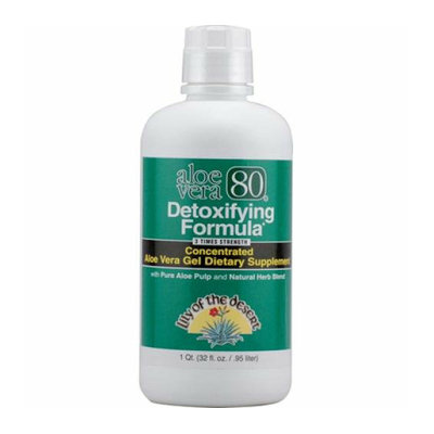Lily of the Desert Aloe Vera 80 Detoxifying Formula 32 fl oz