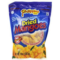 Philippine Brand Dried Mango, 20-Ounce Pouches (Pack of 2)