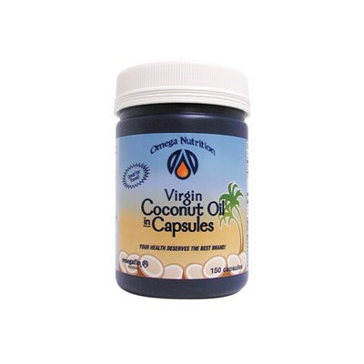 Omega Nutrition Virgin Coconut Oil In Capsules, 150 ct