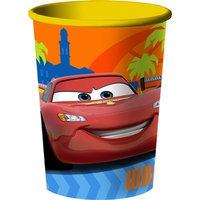 hallmark Disney's Cars 2 - Grand Prix 16 oz. Plastic Cup Party Accessory (1 count)