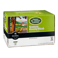 Green Mountain Coffee Keurig Vermont Country Blend Medium Roast K-Cups - 12 CT