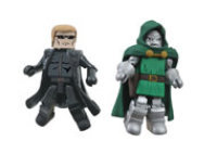 Diamond Comics Marvel Vs Capcom Minimates - Doctor Doom & Wesker (Resident Evil)