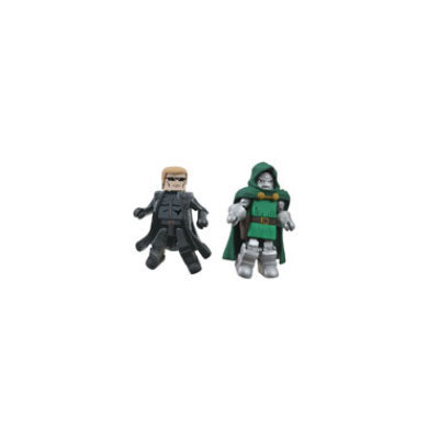 Diamond Comics Marvel Vs Capcom Minimates - Doctor Doom & Wesker (Resident Evil)