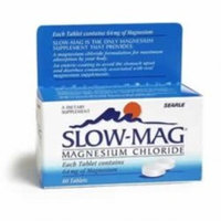 Slow-Mag Magnesium Chloride with Calcium, 60 Count