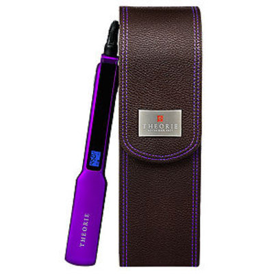 Theorie Saga Collection Flat Iron, Metallic Rubber, Purple, 1.5 inches, 1 ea