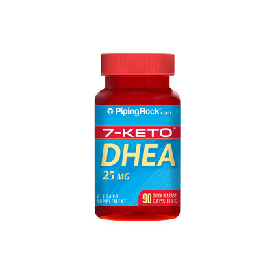 Piping Rock 7-Keto DHEA 25mg 90 Capsules