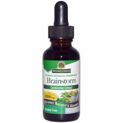 Nature's Answer Alcohol-Free Brainstorm, 1 FL OZ