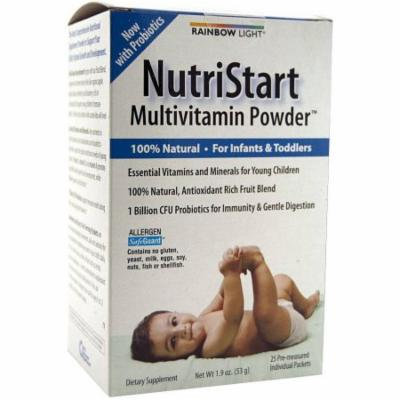 Rainbow Light NutriStart Multivitamin Dietary Supplement Powder Packets for Children, 25 CT