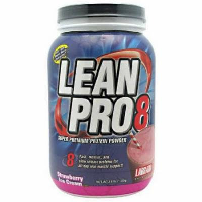 Labrada Nutrition Lean Pro8, Strawberry Ice Cream, 2.9 LB