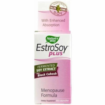Nature's Way EstroSoy Plus Menopause Formula Capsules, 60 CT