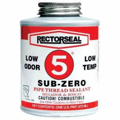 Rectorseal 622-27651 No. 5 0. 5 Poin Sub-Zero Thread Sealant Brush Top C