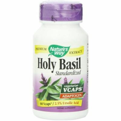 Nature's Way Holy Basil Vegetarian Capsules, 60 CT