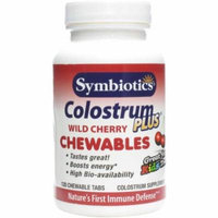 Symbiotics Cherry Colostrum Plus Chewables, 120 CT