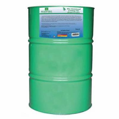 RENEWABLE LUBRICANTS 87406 Cutting Oil,Drum,Yellow,55 gal. G2223667