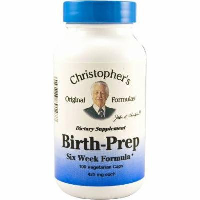 Christopher's Original Formulas Birth-Prep Vegetarian Capsules, 100 CT