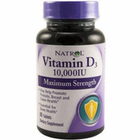 Natrol Vitamin D3 Maximum Strength Tablets, 60 CT