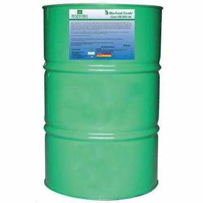 RENEWABLE LUBRICANTS 87216 Food Grade Gear Oil,55 Gal G9927881