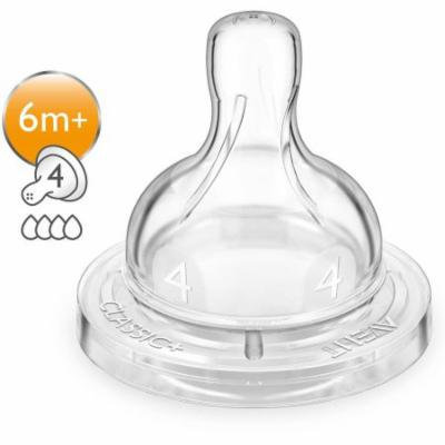Philips Avent Anti-Colic Fast Flow Nipple for Avent Anti-Colic Baby Bottles, 6 Months+, BPA-Free, 2pk