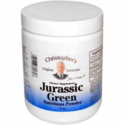 Christopher's Original Formulas Jurassic Green Powder, 4 OZ