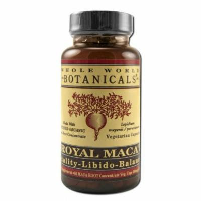 Whole World Botanicals - Botanicals Herbs, Royal Maca Vitality-Libido Balance 60 ct v cap