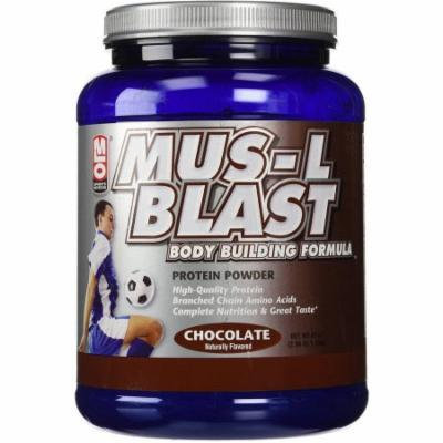 MLO Mus-L-Blast, Body Building Formula, Chocolate, 47 OZ