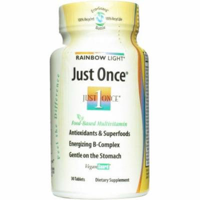 Rainbow Light Just Once Organic Tablets, 30 CT