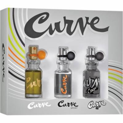 Curve for Men Collection Cologne Spray Gift Set, 3 pc