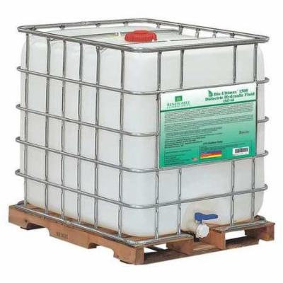 RENEWABLE LUBRICANTS 81077 Hydraulic Oil,Tote,Yellow,275 gal. G2224148