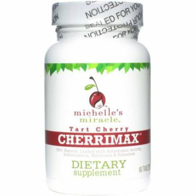 Michelle's Miracle Cherrimax, Tart Cherry Tablets, Dietary Supplement, 60 CT
