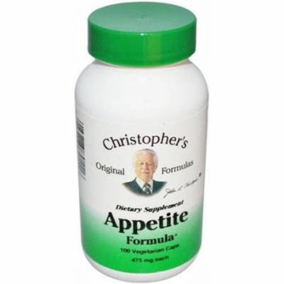 Christopher's Original Formulas Appetite Appeaser Formula, 100 CT