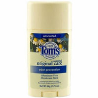Tom's OF MAINE Natural Original Care Deoderant Stick Unscented