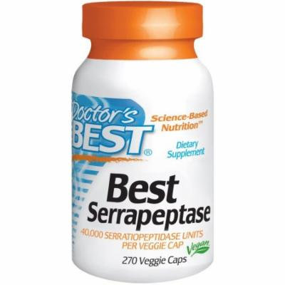 Doctor's Best Serrapeptase 40,000 Units, 270 CT