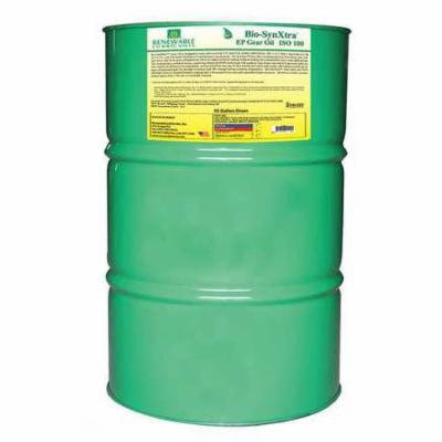RENEWABLE LUBRICANTS 82426 Gear Oil,Drum,Yellow,55 gal. G2223895