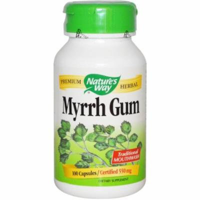 Nature's Way Myrrh Gum Capsules, 100 CT