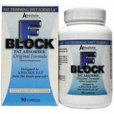 Absolute Nutrition Fat Blocker, Fat Absorber, 90 CT