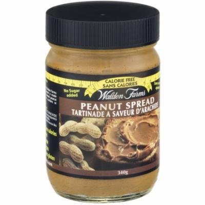 Walden Farms Peanut Spread, Creamy, 12 OZ (Pack of 6)