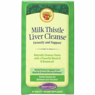 Nature's Secret Milk Thistle Liver Cleanse, 60 CT