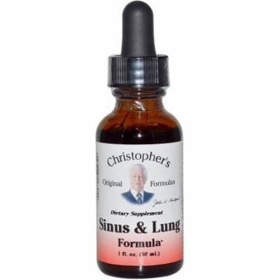 Christopher's Original Formulas Sinus & Lung Liquid, 1 FL OZ