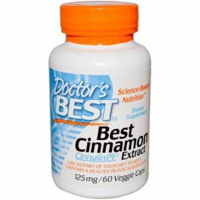 Doctor's Best Cinnamon Extract Cinnulin, 60 CT