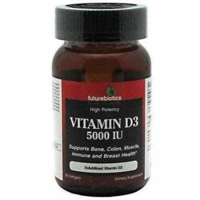 Futurebiotics Vitamin D3 Softgel Capsules, 90 CT