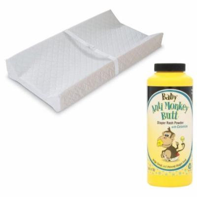 Summer Infant Contoured Changing Pad with Anti-Monkey Butt Diaper Rash Powder