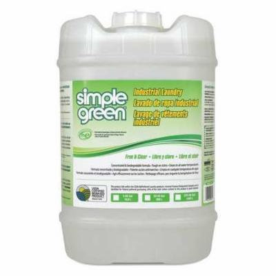 SIMPLE GREEN 1580100103005 Liquid Laundry Detergent,Pail,5 gal. G3728098