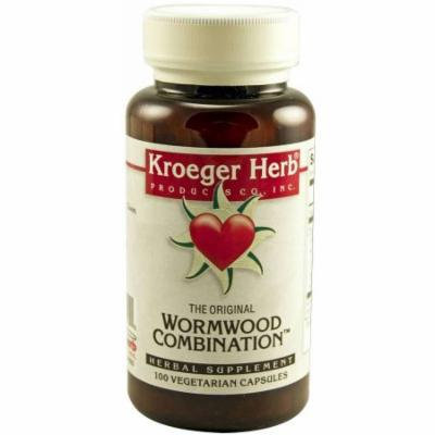Kroeger Herb Wormwood Combination, Vegetarian Capsules, 100 CT