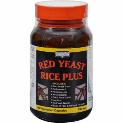 Only Natural Red Yeast Rice Plus, 60 CT