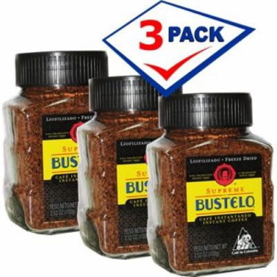 Bustelo Freeze Dried Coffee Supreme 3.5 Oz Pack of 3